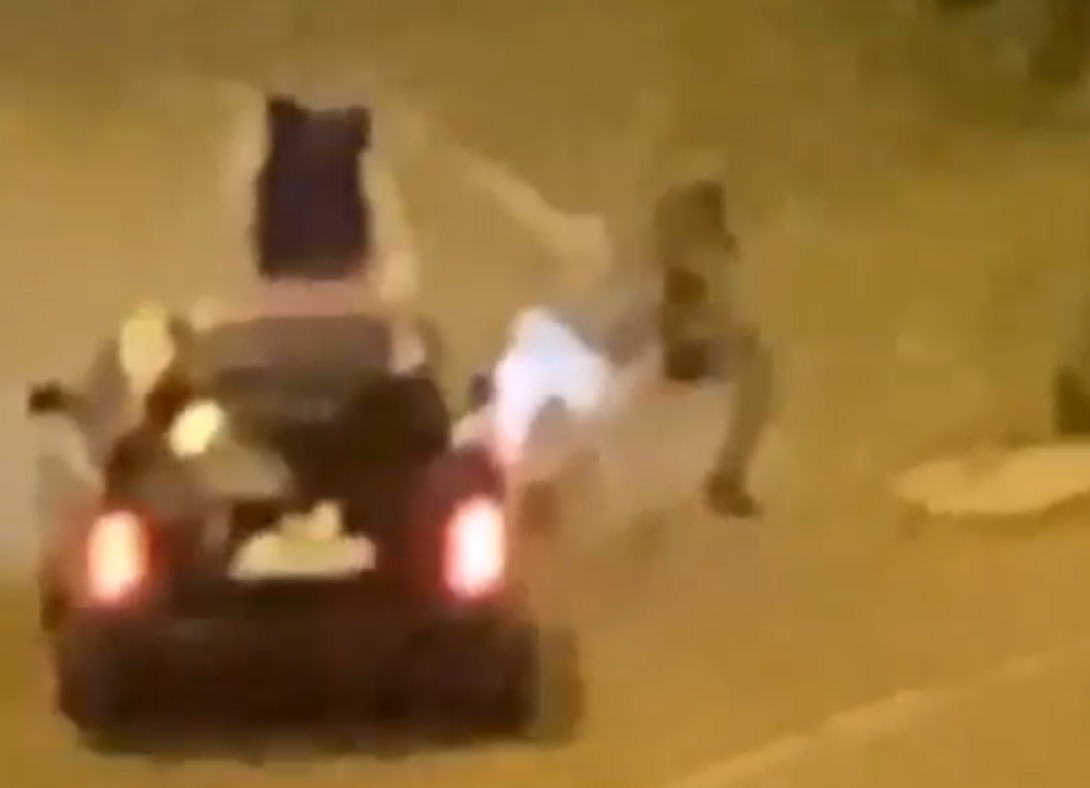 Užasne scene na ulicama Novog Sada