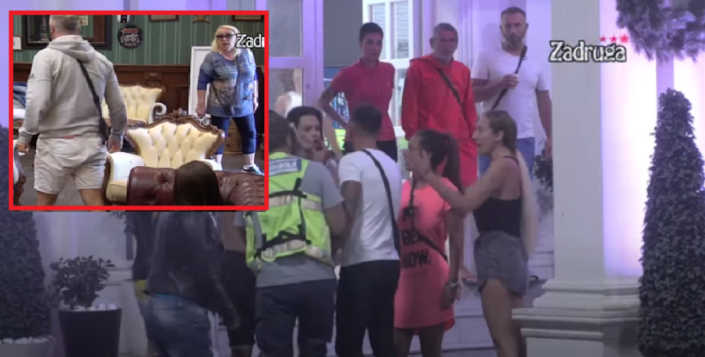 Najžešći okršaj u "Zadruzi": Zorica Marković i Edo u klinču! (VIDEO)