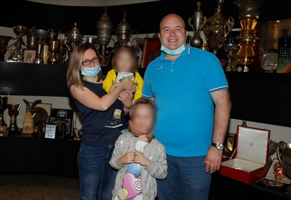 Partizan ugostio velikog humanitarca i njegovu porodicu (VIDEO)