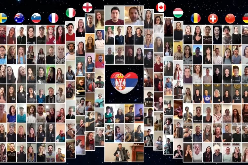 Folkloraši iz celog sveta pevali uglas "Ovo je Srbija" (VIDEO)