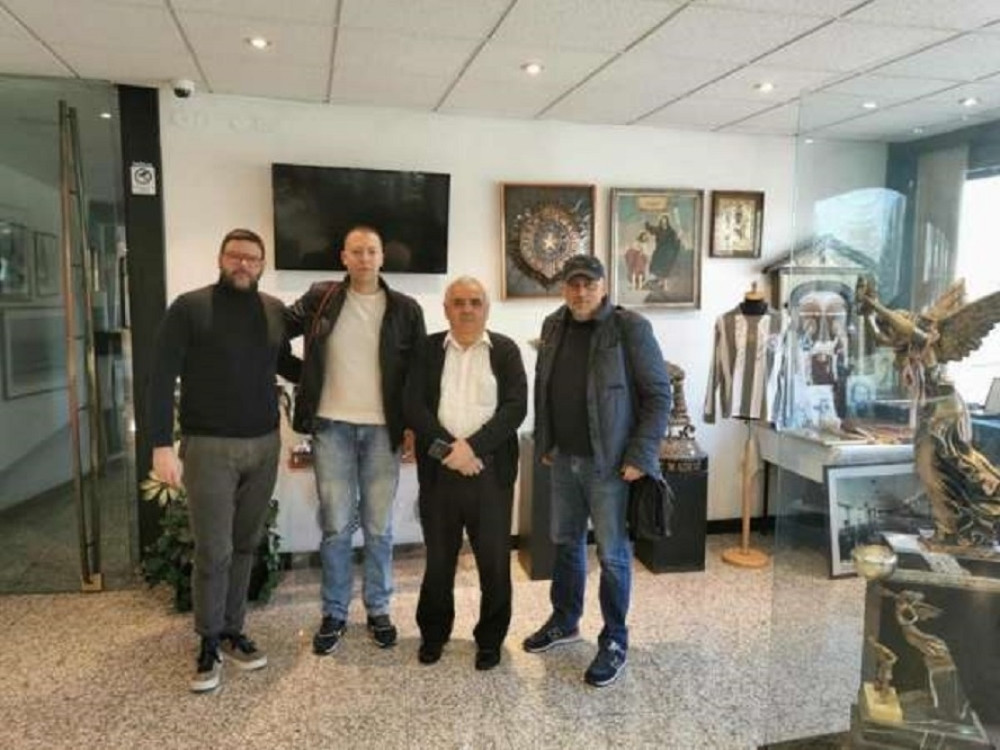 Partizan posetila delegacija iz Knjaževca