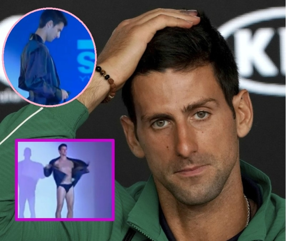 Đoković u tankim gaćicama uzbudio devojke, potom se okrenuo i pred prisutnima pokazao zadnjicu! (VIDEO)