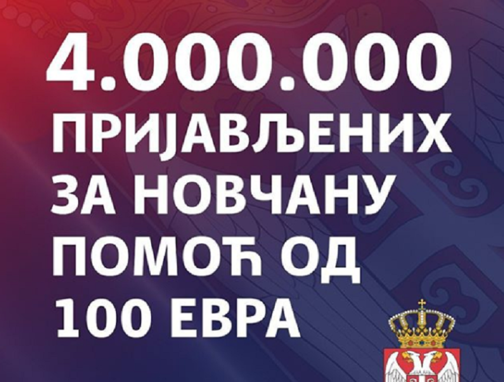 Sutra počinje isplata! "Podrška građanima, kada im je to najpotrebnije"