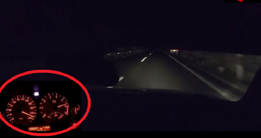 Podivljali Hrvat jurio više od 200 na sat, njegovom brutalnom bahaćenju policija jedva stala na put! (FOTO)