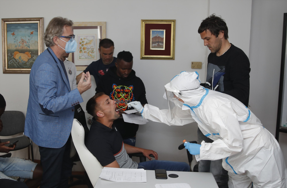 Fudbaleri Partizana ponovo testirani na koronu