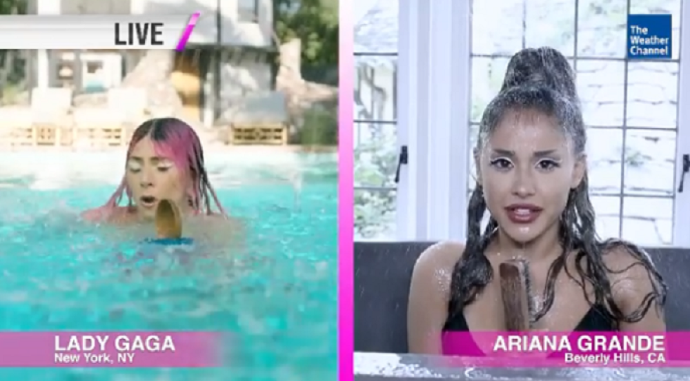 Pokisla Lejdi Gaga i Arijana Grande naišle na oštre osude i podsmeh: "Hvala Bogu, pa postoji vodootporna šminka!" (VIDEO)
