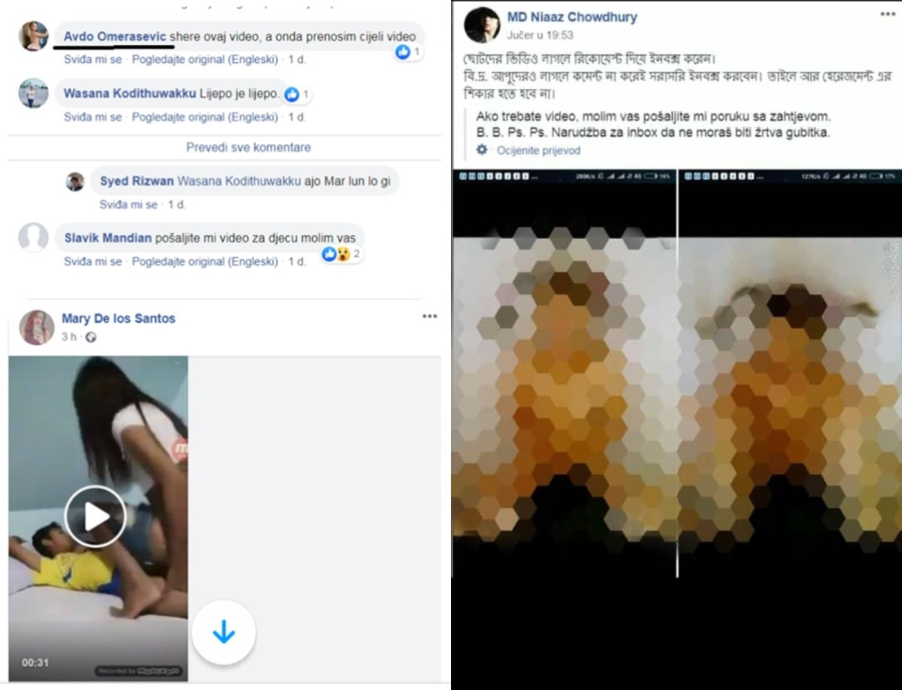 Užasni snimci dece na prodaju: "Ako vam treba video, pošalji mi poruku u inboks da ne moraš biti žrtva gubitka" (FOTO)