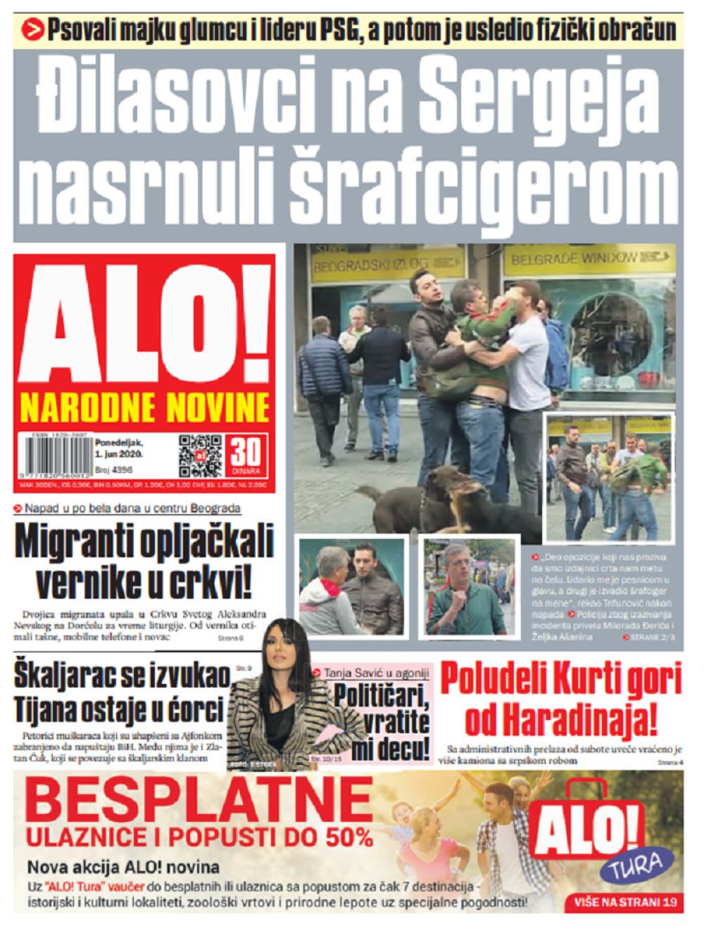 Migranti opljačkali vernike u crkvi!