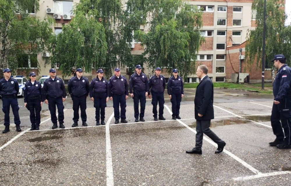 Dan policije bio je poseban za Sanju i Srđana