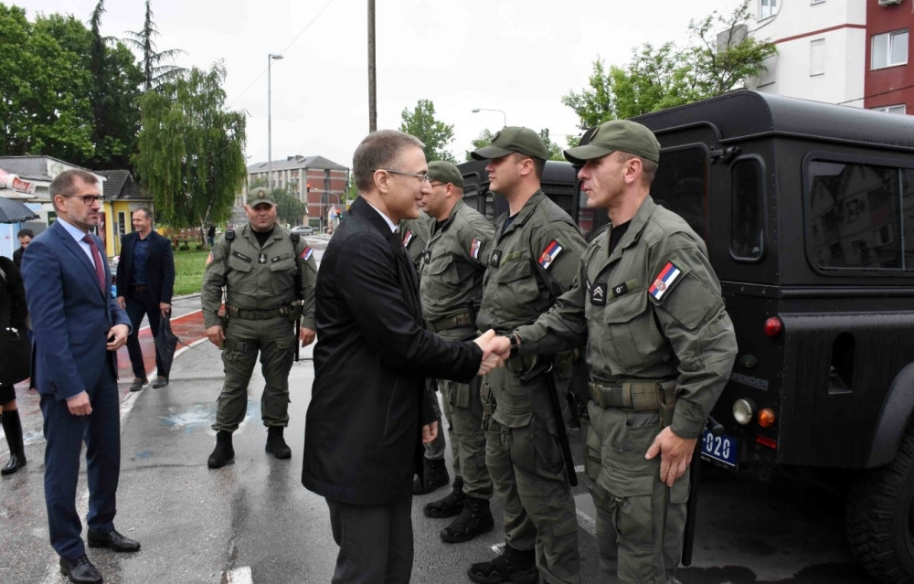 Nebojša Stefanović u poseti PS Obrenovac!