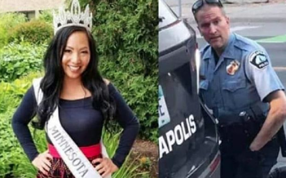 Nakon što je usmrtio Afroamerikanca, policajcu Dereku Šopinu i žena okrenula leđa!