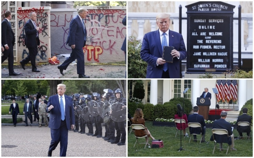 Ispovest sveštenika usred američkog građanskog rata ili "kako Tramp nije mogao da se bavi kampanjom" (FOTO)