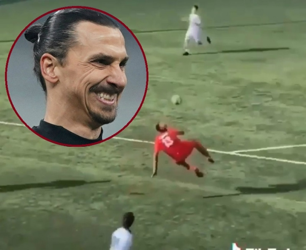 Majstorija i golčina Ibrahimovićevog sina zapalila društvene mreže, na svog baba je Zlatan! (VIDEO)