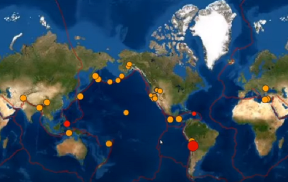 Čile pogođen katastrofalnim zemljotresom!