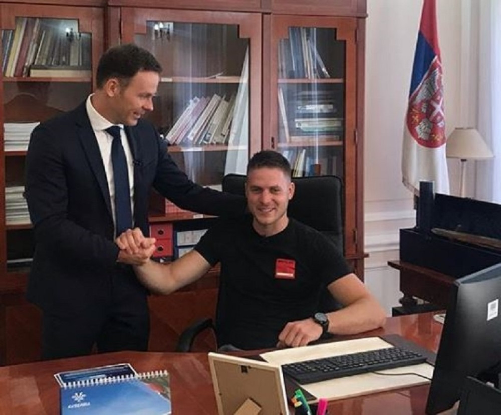 Ministar finansija sa svojim imenjakom kojeg je cela Srbija zvala zbog 100 evra (FOTO)