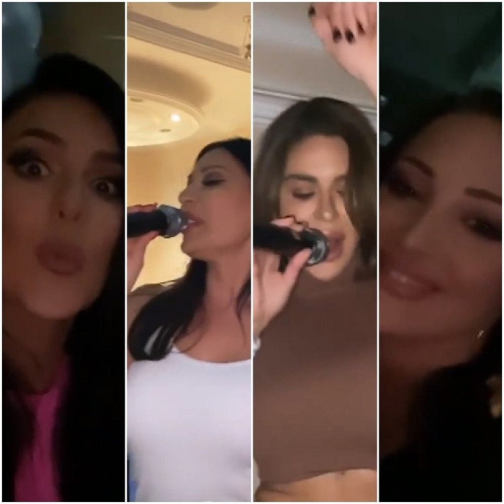 Ceca, Anastasija, Prija i Marina zapevale u domu Ražnatovića: Gosti ne znaju za sebe!