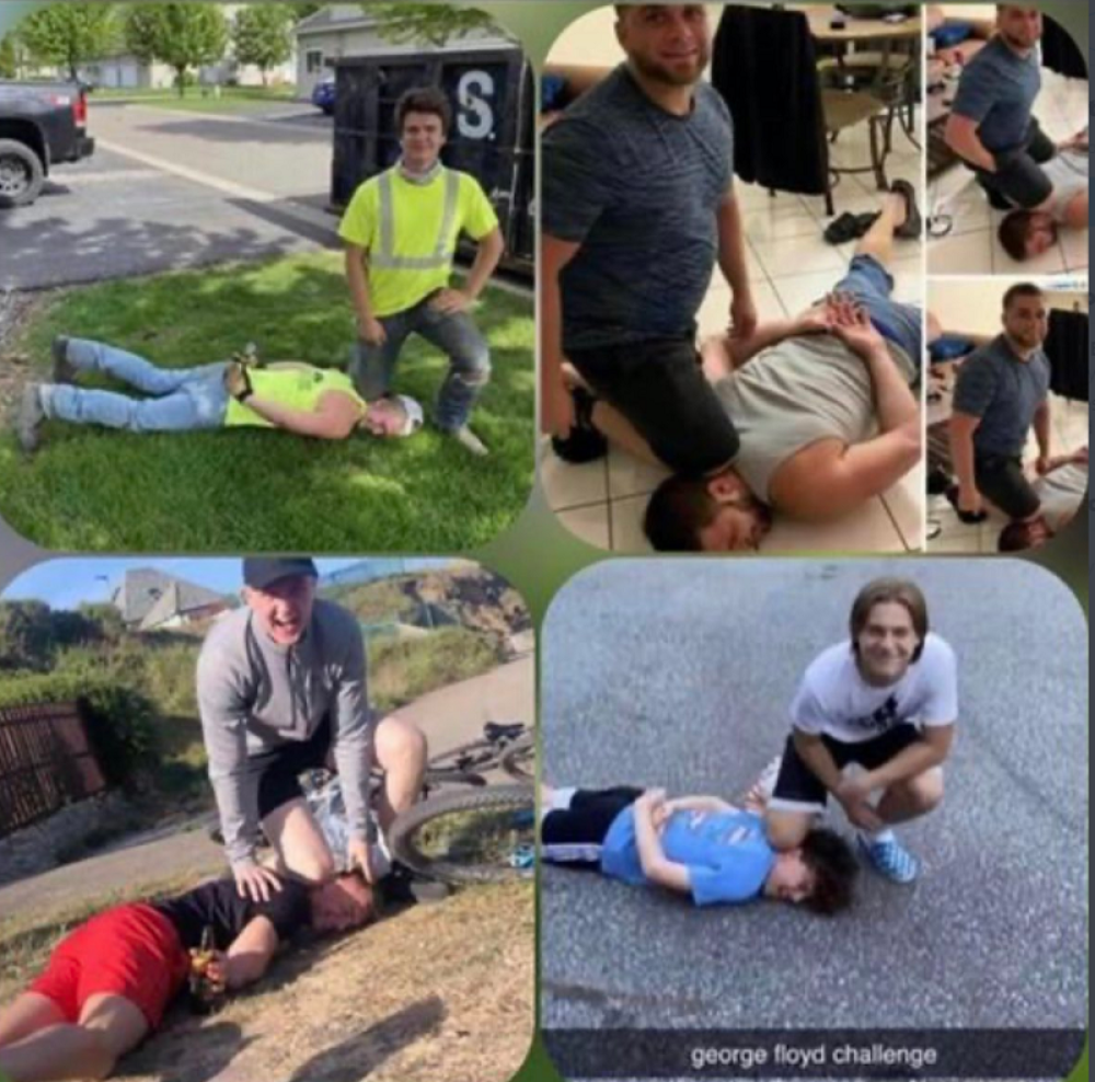 Amerikanci kipte od besa, a oni gaze i guše ljude kolenima dok ih fotografišu (FOTO)