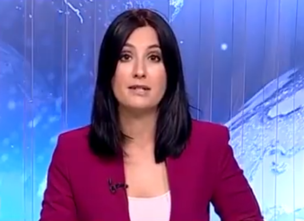 Neviđeni gaf voditeljke vesti - prepričavaće se godinama (VIDEO)
