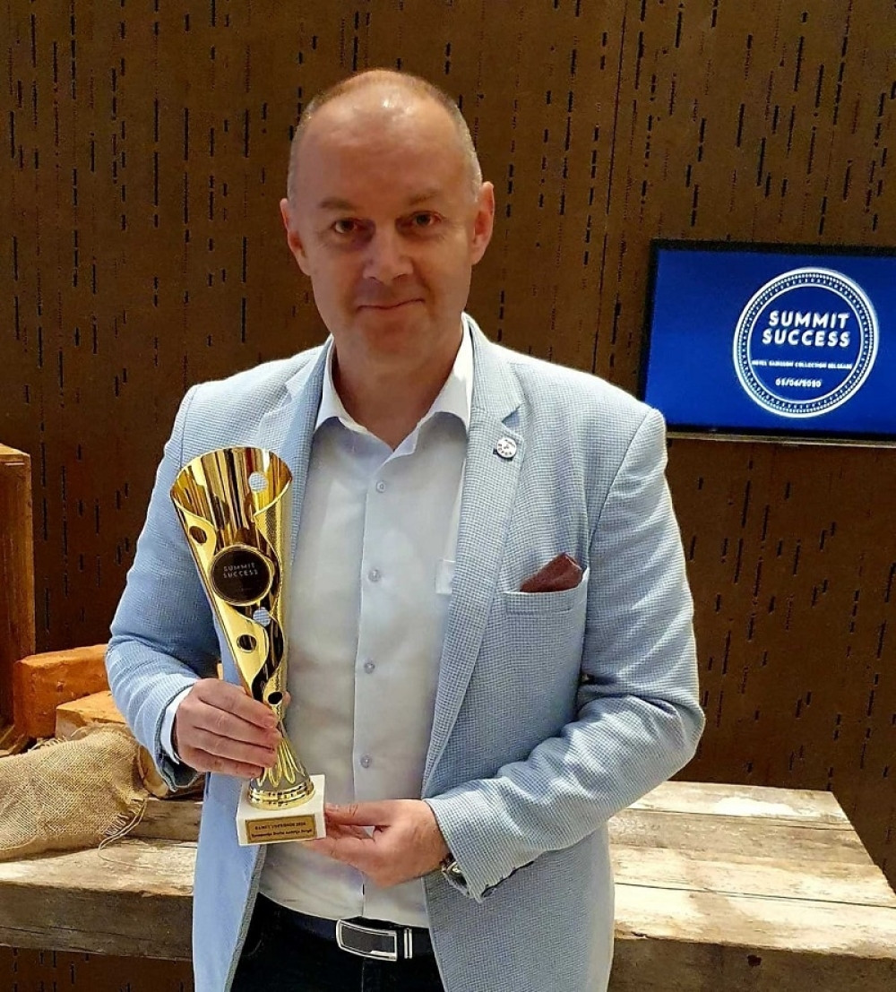 Nagrada za Andriju Jorgića na Samitu uspešnih za 2020. godinu