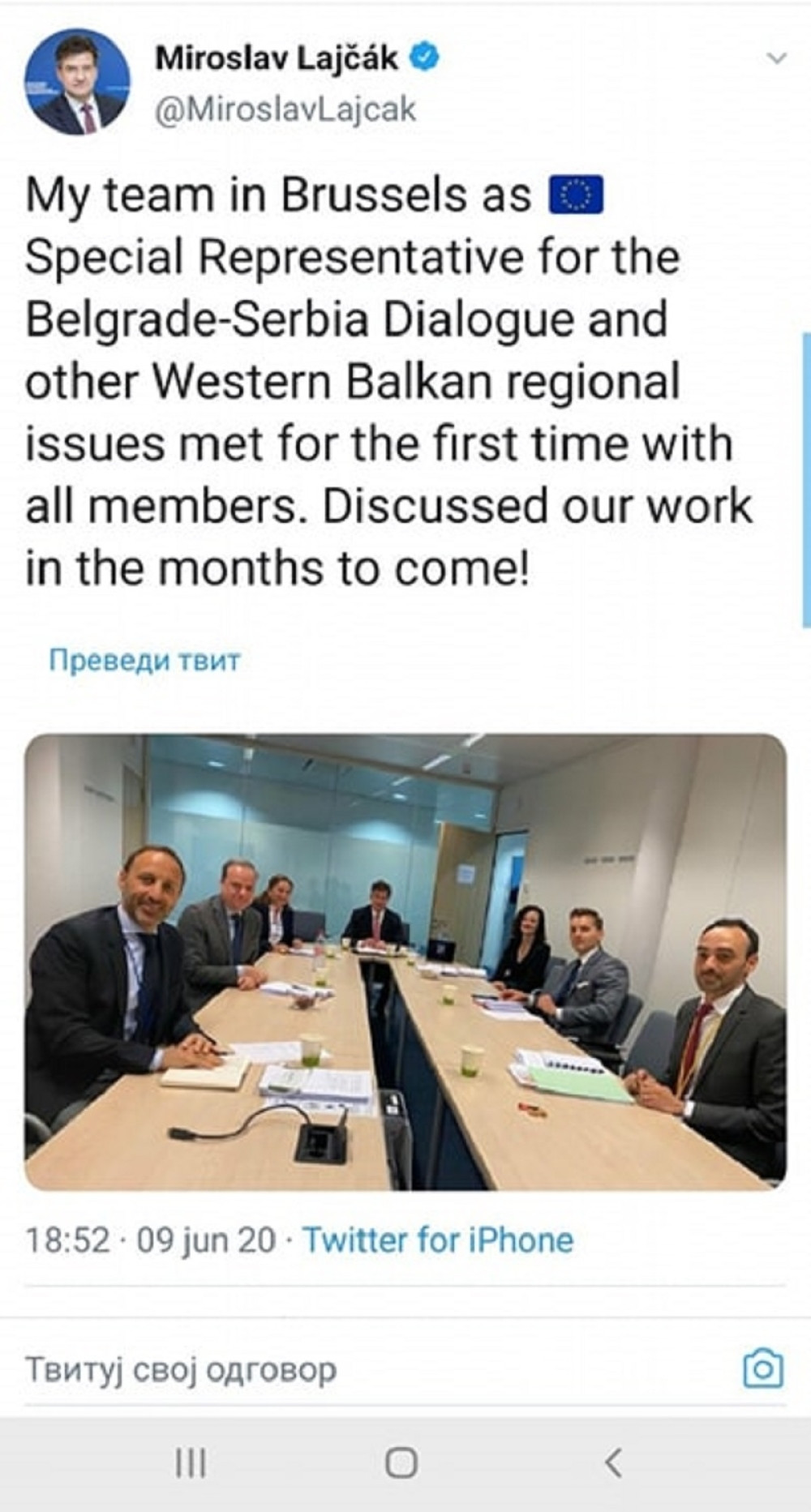 Lajčak objavio da je Kosovo Srbija (FOTO)