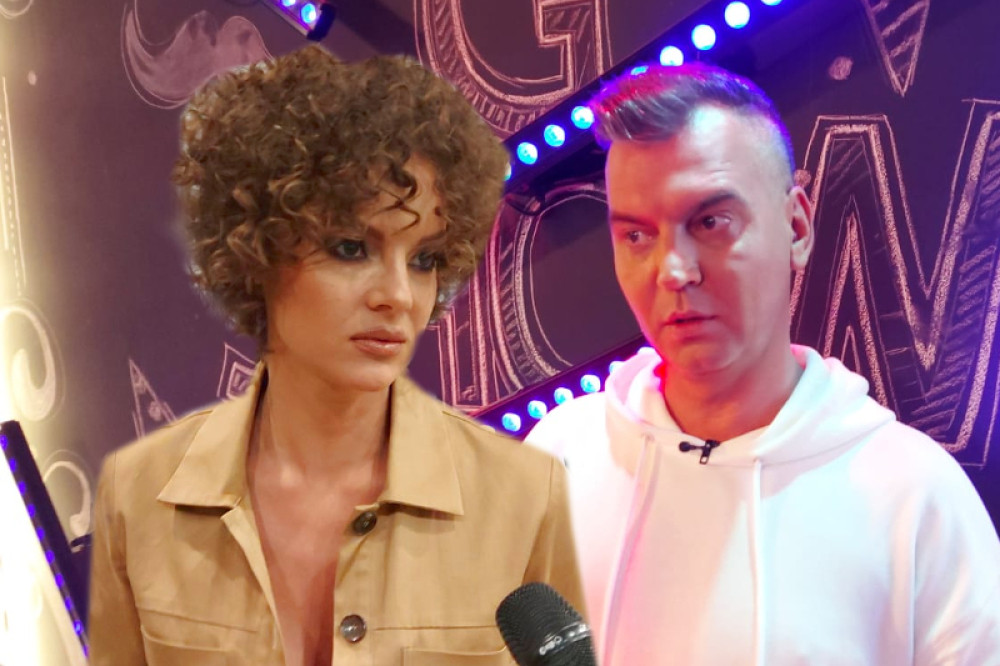 Brutalan okršaj Slavice Ćukteraš i Milana Miloševića tokom reklama u emisiji "Amidži šou!" (VIDEO)