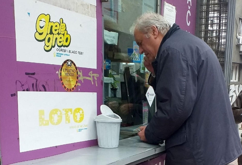 Izvučen Džoker od 16,3 miliona dinara