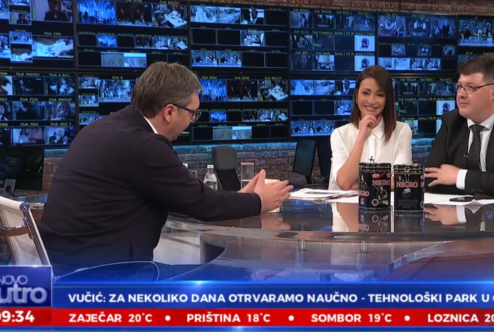 Vučić hteo da napusti studio! Postavio neugodno pitanje Sarapi i Ireni, i njemu bilo neprijatno