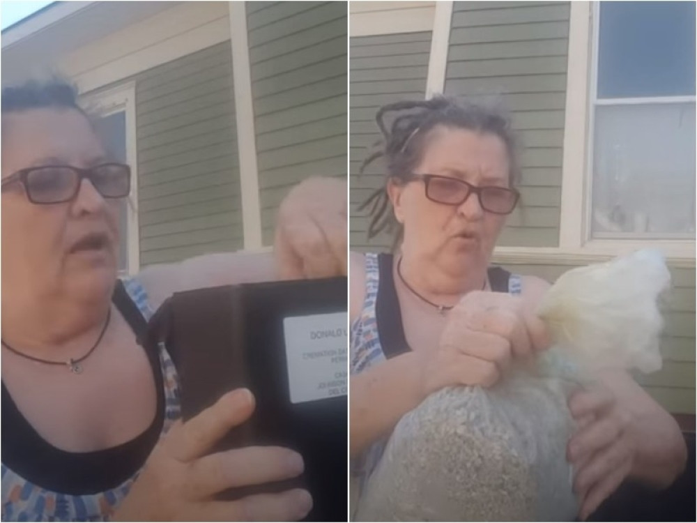 "Ovo je za svaki put kad si me udarao u glavu!" Pepeo bivšeg supruga koji je maltretirao bacila u kantu! (VIDEO)