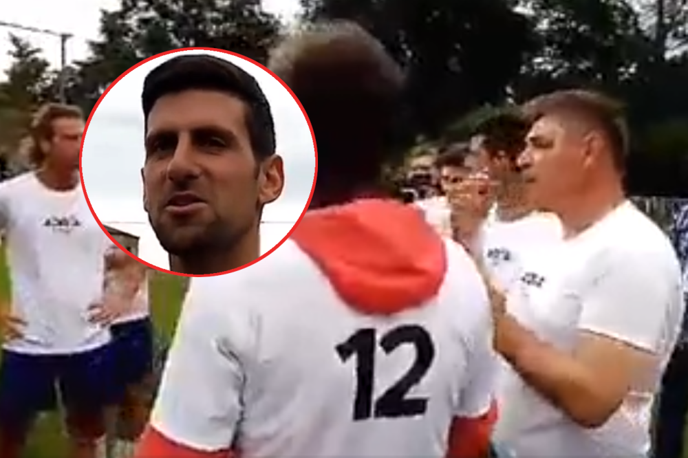 Scene za nezaborav na Dorćolu, najbolji svetski teniseri na jednom mestu i igraju - fudbal (VIDEO)