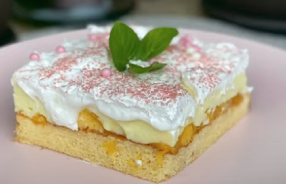 Osvežavajući voćni kolač od breskve! (RECEPT)