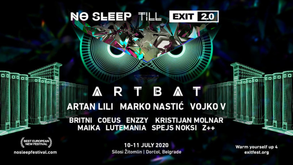 Zagrevanje za EXIT uz ARTBAT i veliku open-air žurku 10. i 11. jula u Beogradu!