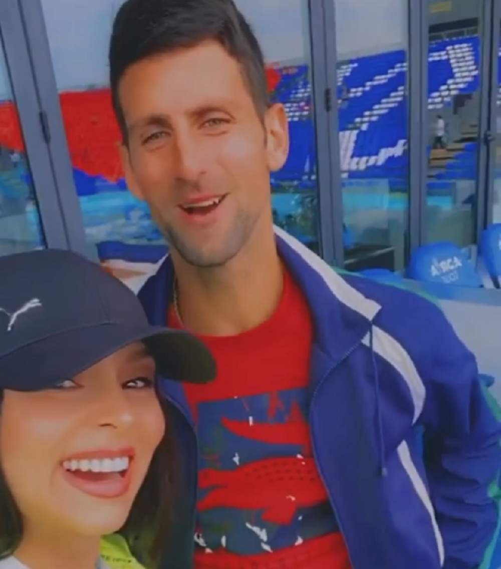 Sve zbog Novaka Đokovića: Lepotica za kojom uzdiše čitav Balkan stigla u Beograd! (VIDEO)