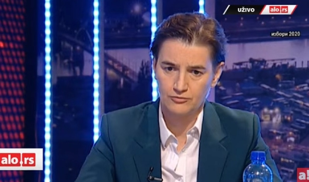 Ana Brnabić poslala jasnu poruku naciji