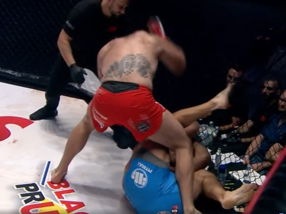 Hrvat dobio batine za 37sekundi, sudija morao da prekine borbu! (VIDEO)