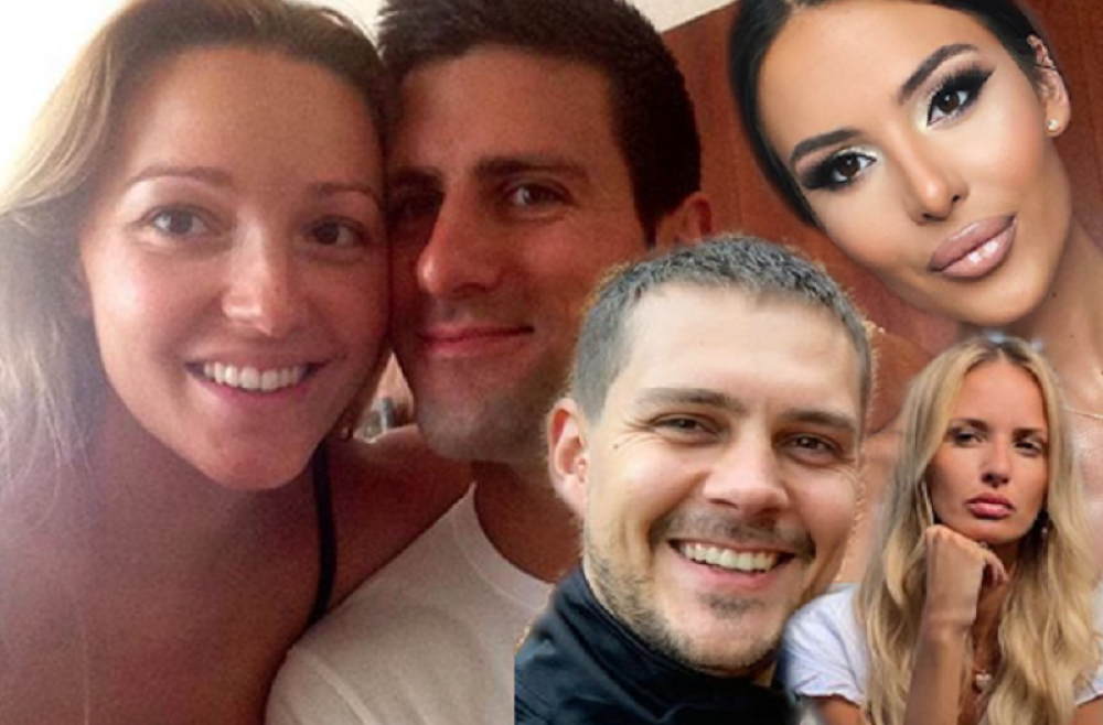 Nole na kolenima kad je ona zaigrala: Anastasija Ražnatović i Miloš Biković u provodu sa Đokovićem (VIDEO)