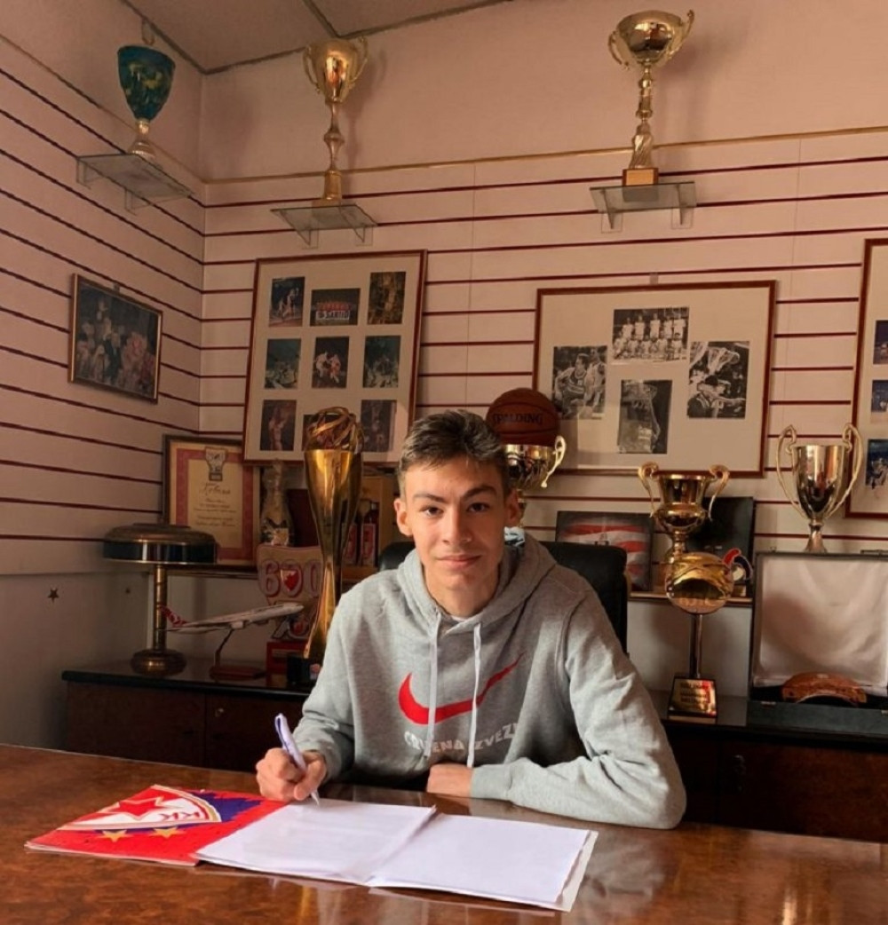 Mladi košarkaš potpisao ugovor sa Crvenom zvezdom!