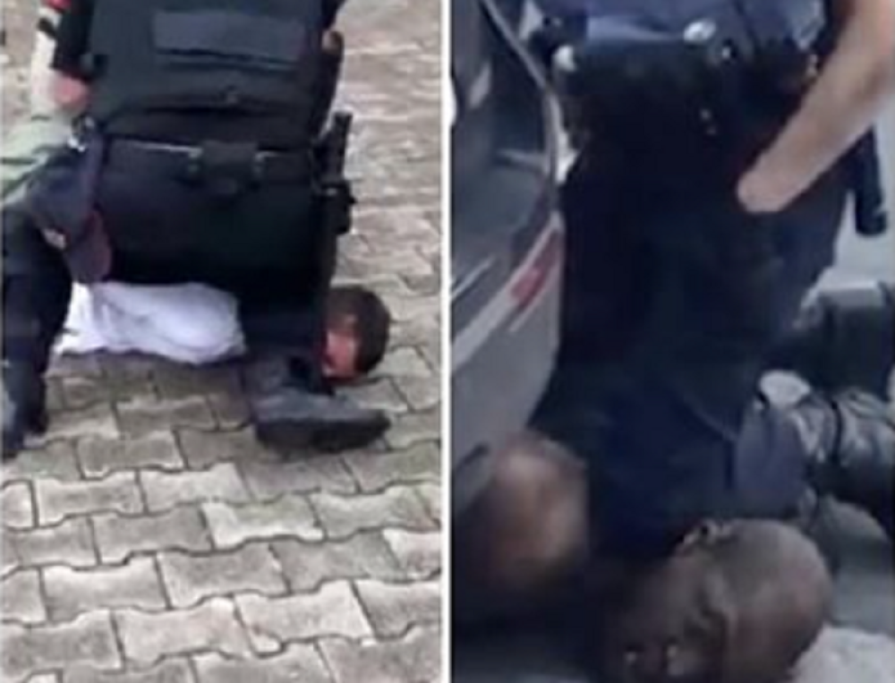 Milovi banditi dave ljude kao američka policija Džordža Flojda! (FOTO)