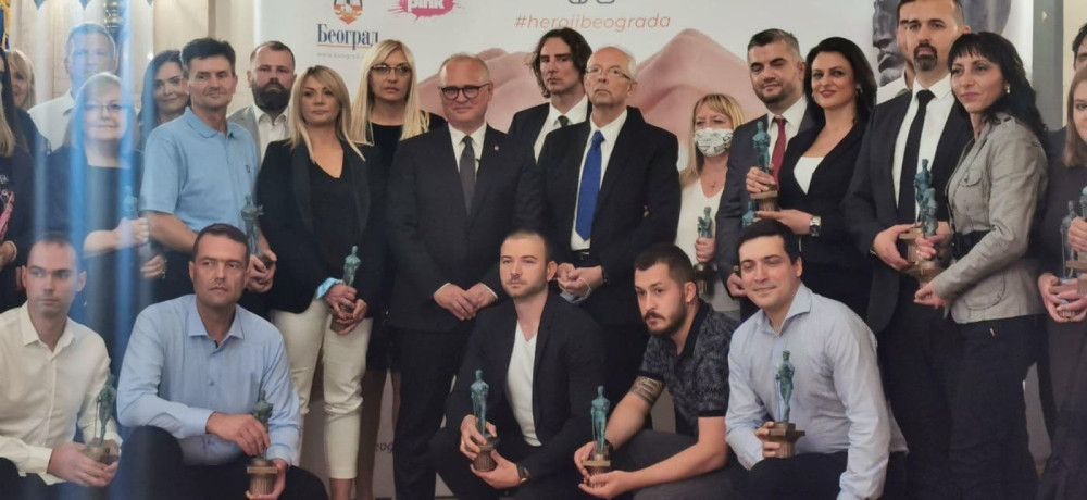 Uručene nagrade "Heroj Beograda"
