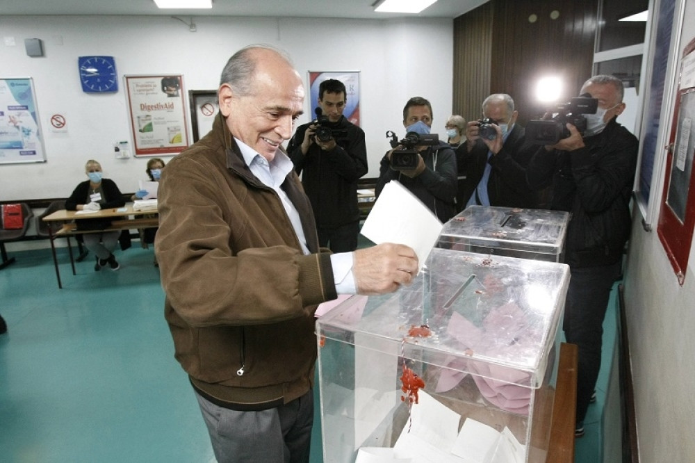 Krkobabić glasao na Novom Beogradu (FOTO)