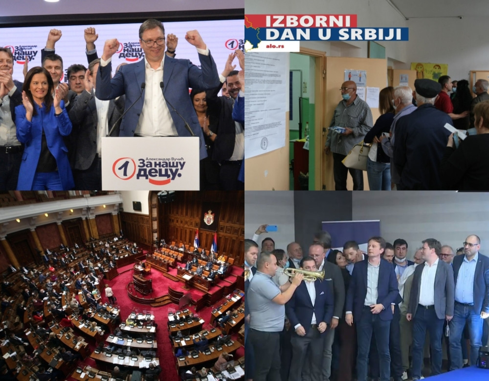 SNS ubedljivo prvi sa 63,6 odsto, još dve liste u Skupštini