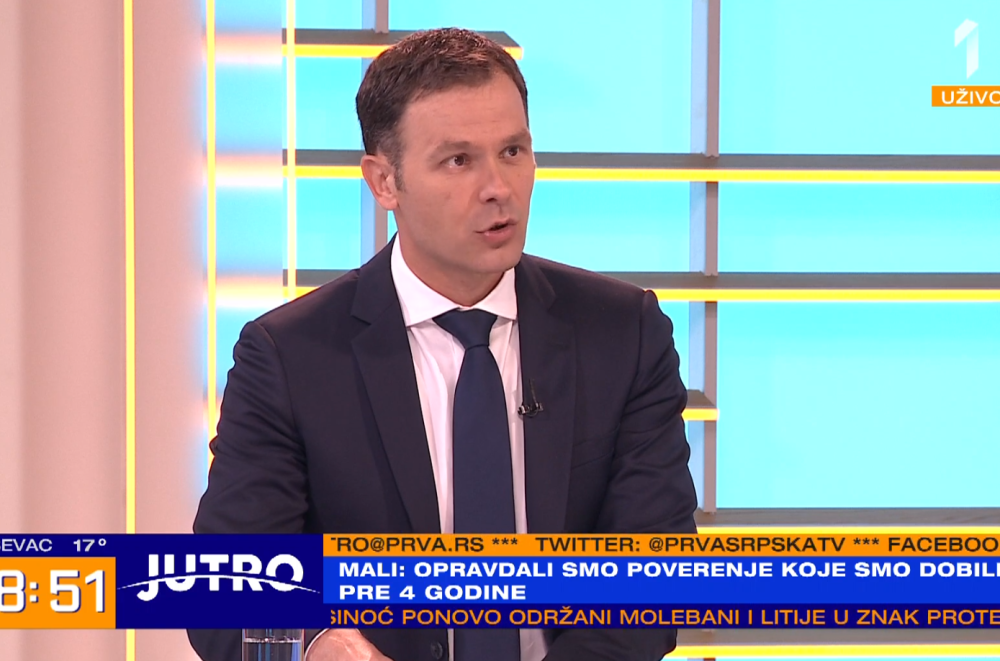 Siniša Mali najavio dve nove Kovid bolnice!