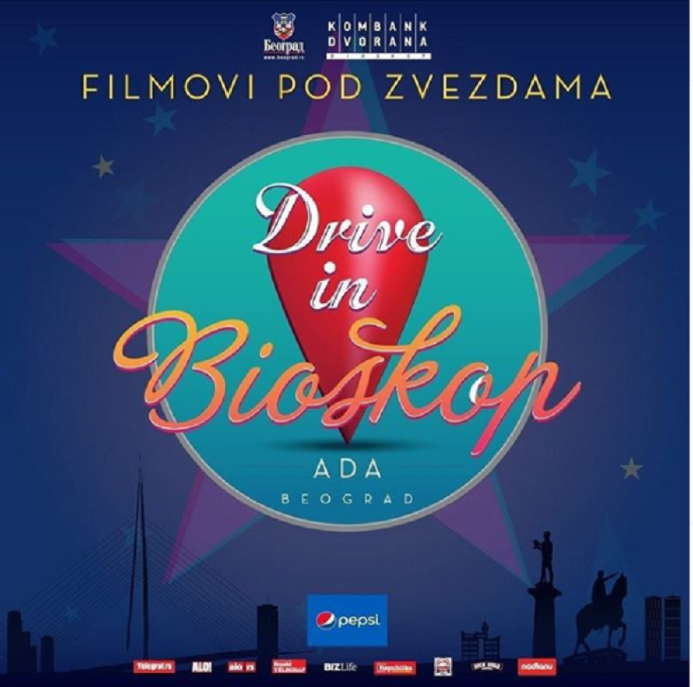 Zbog lošeg vremena otkazuje se projekcija filma "Bilo jednom u Holivudu" u Drive in bioskopu na Adi!