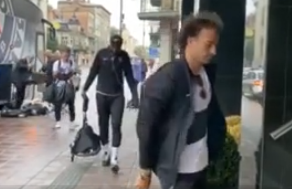 Partizan u Nišu dočekala kiša (VIDEO)