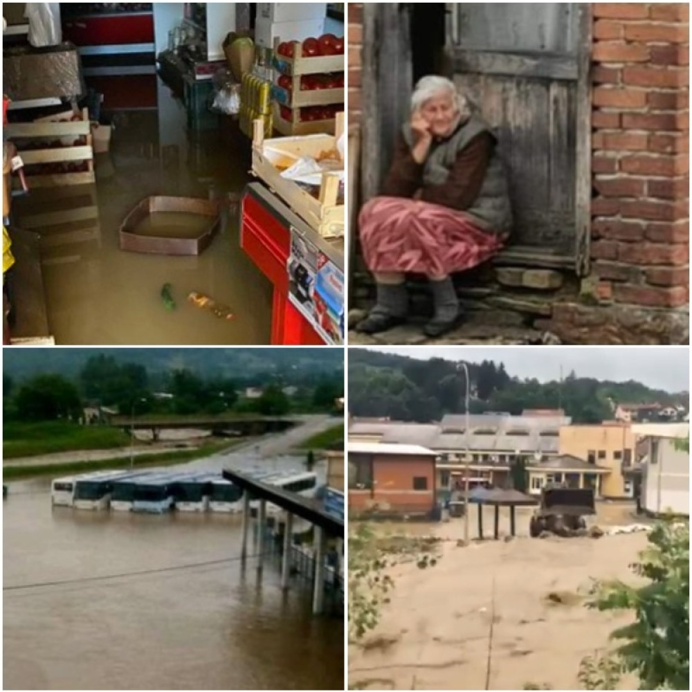 "Voda je došla brzo i ostavila pustoš" (FOTO/VIDEO)