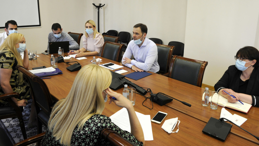 Siniša Mali sa Delegacijom Međunarodnog monetarnog fonda