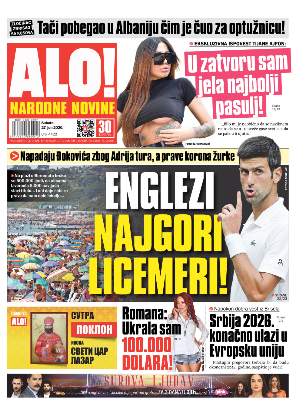 U zatvoru sam jela najbolji pasulj!