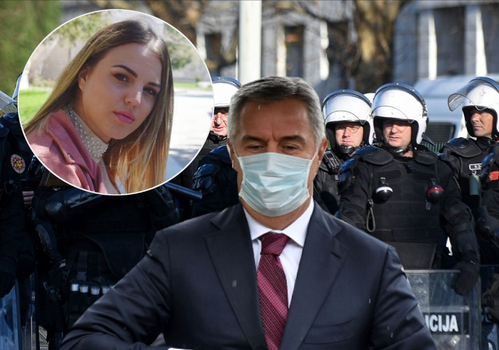Studentkinja Sara Dendić objavila poruku: "Najlepše mirišu lipe u 21 ispred opštine", ubrzo je Milo Đukanović alarmirao sve službe bezbednosti u Crnoj Gori