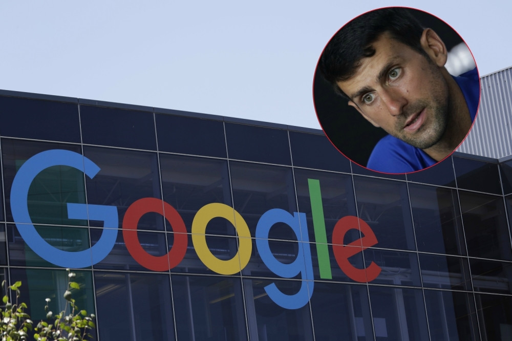 I Gugl udario na Đokovića! (FOTO)