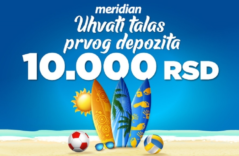 Dupliramo ti prvi depozit - preuzmi 10.000 dinara