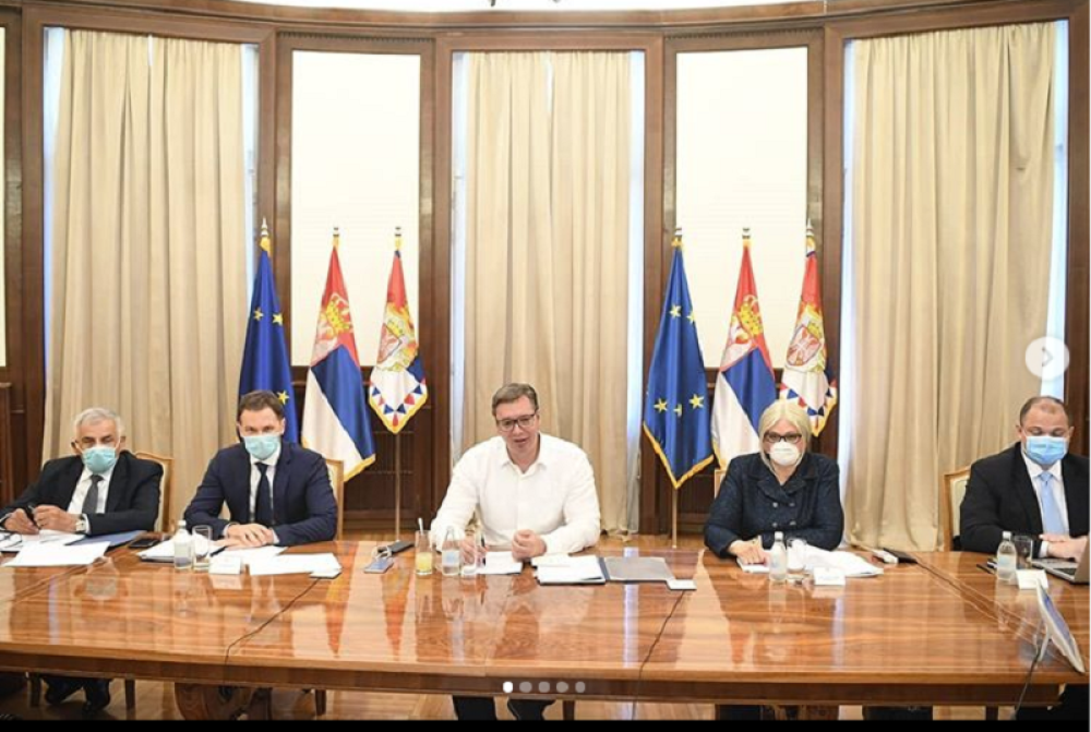 Vučić sa Martejnom, ključne teme za Srbiju